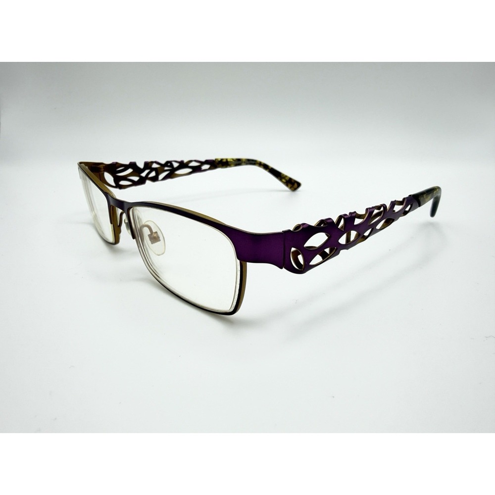 Prodesign Denmark 5140 C.3531 52-17-135 Purple  Eyeglasses Frame Only - Japan